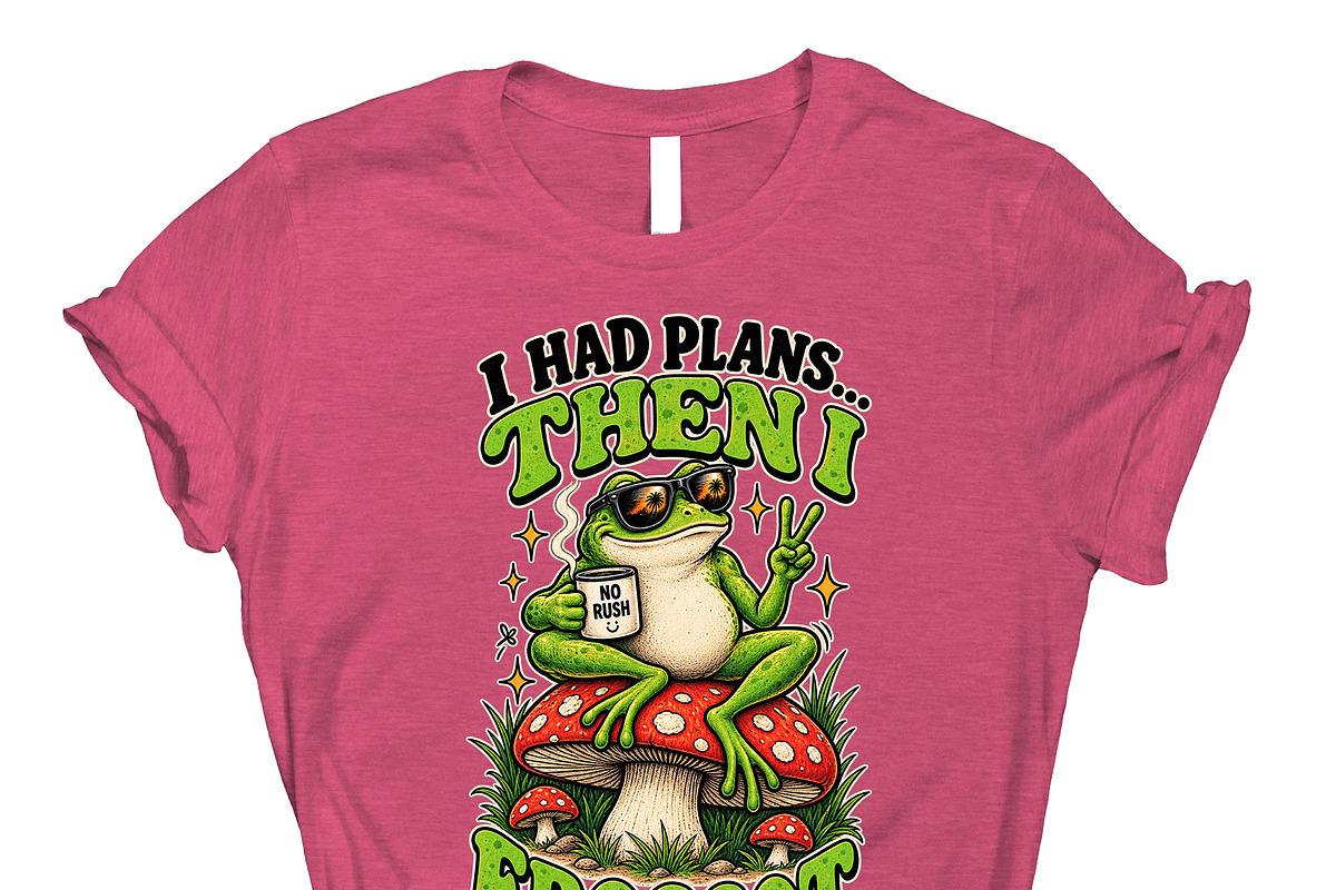 I Had Plans Then I Froggot Cute PNG, an Object Graphic by Star Graphic Design (Photo 11 of 12)
