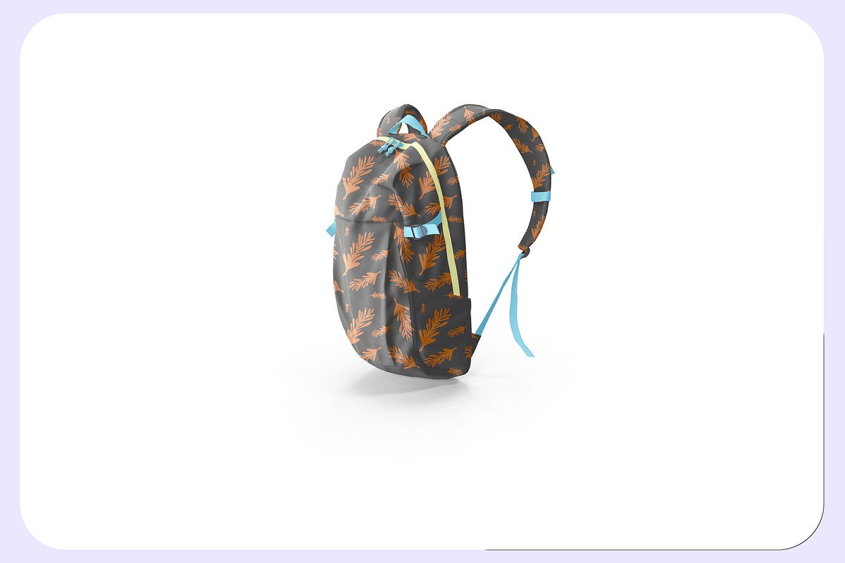 School Bag Mockup Template, a Packaging Mockup by Graplick (Photo 1 of 5)