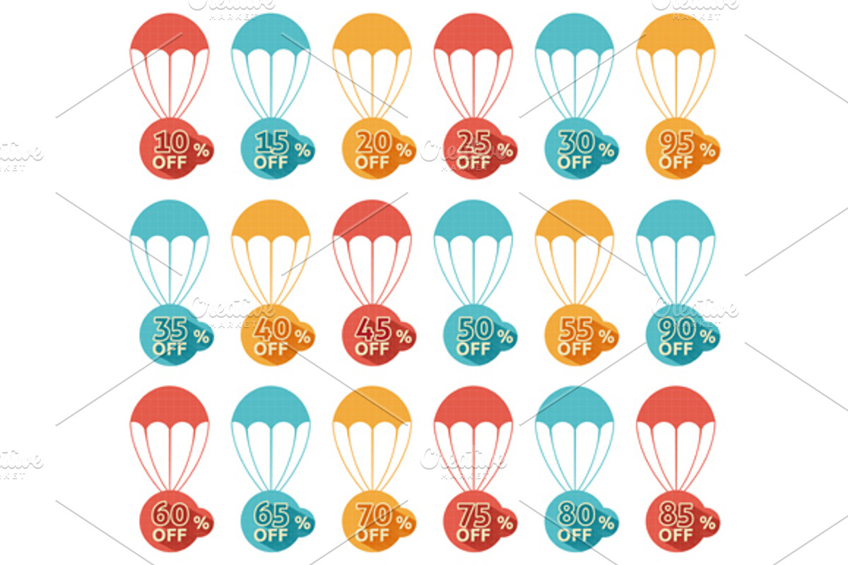 Discount parachute set