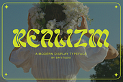 Realizm - Modern Sans Font, a Sans Serif Font by Say Studio (Thumbnail 1 of 13)