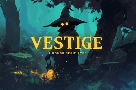 Vestige Typeface, a Serif Font by Tugcu Design Co.