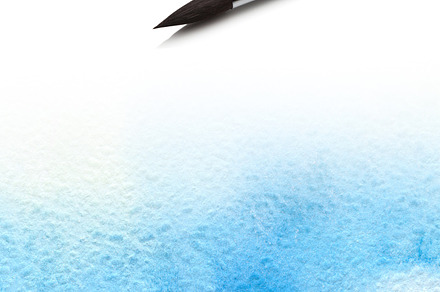 Brush and watercolor painting stock photo containing abstract and art, an Abstract Photo by Liliia Rudchenko