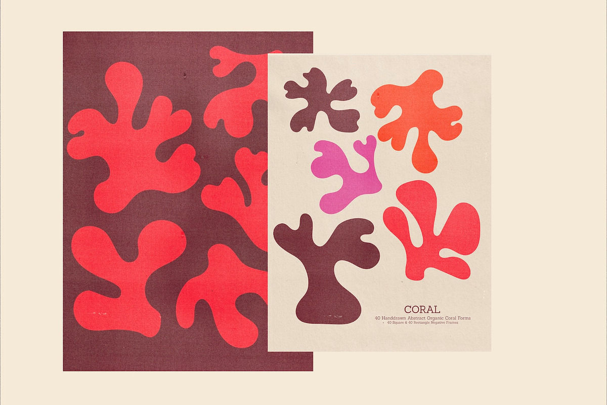 Coral – Hand Drawn Coral Forms, a Decorative Illustration by Madeline ODonoghue Design (Photo 14 of 15)