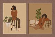 8 Autumn Vibes Abstract Posters, a Decorative Illustration by Miracles Everywhere (Thumbnail 3 of 6)