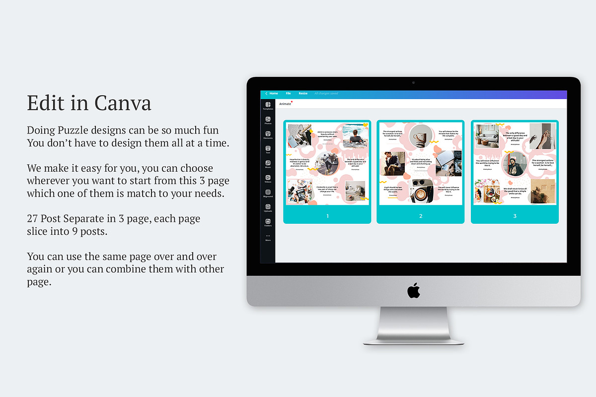 Instagram Liquid Puzzle, a Social Media Template by Analogi Studio (Photo 11 of 11)