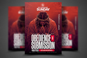 Church Flyer Design Psd