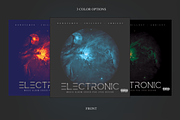 Galaxy CD Cover Artwork Template #1, a Marketing Template by Kolosjoki (Thumbnail 2 of 7)