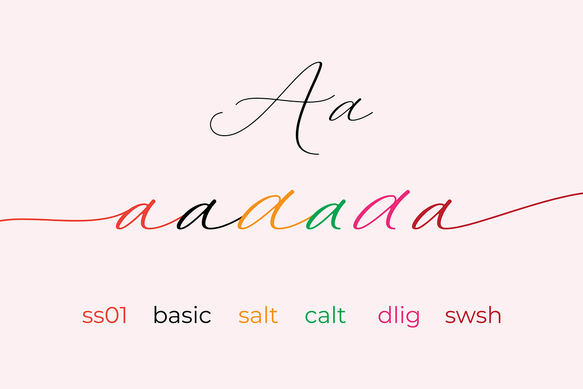 Hallisa Script, a Script Font by Nowpe Studio (Photo 3 of 6)