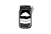 Layered Mason Jar Ingredients Bundle, an Illustration by yasushie (Thumbnail 23 of 31)