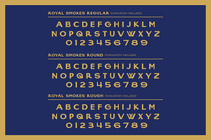 Royal Smokes Font Family