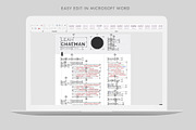 Resume Template, a Resume Template by Pixelpick (Thumbnail 5 of 6)