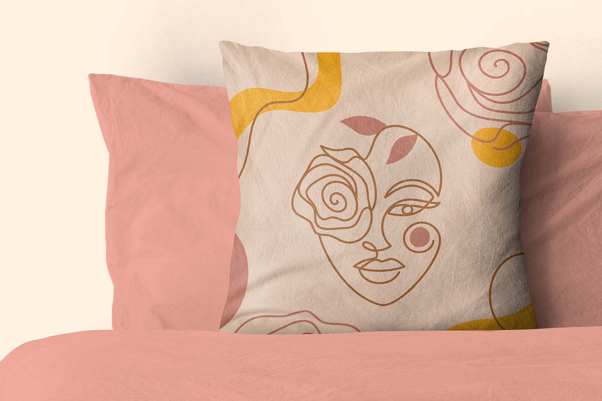 Floral Beauty Set. Daring Sunflower., a Texture Illustration by Illustana (Photo 9 of 10)