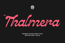 MN Thalmera - Vintage Script Serif