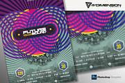 Future Sound A4 Flyer Template, a Flyer Template by Ravi Rajcoomar (Thumbnail 2 of 3)