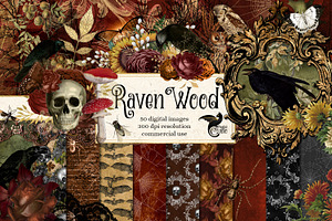 Ravenwood Digital Scrapbook Kit