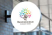 Responsible Nature Care Logo, a Branding & Logo Template by Design_Planet (Thumbnail 3 of 4)