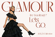 The Glamorica - Modern Elegant, a Serif Font by Qweera Studio (Thumbnail 3 of 12)