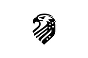 20 Minimalist Eagle Logo Bundle, a Branding & Logo Template by Vectorium Studio (Thumbnail 18 of 21)