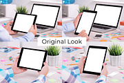 iPad Showcase Responsive Mockups, an iPhone Mockup by Mockups & Illustrations (Thumbnail 6 of 9)