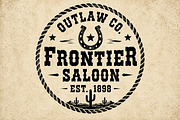 Frontier Outlaw, a Slab Serif Font by Wow Magic (Thumbnail 4 of 5)