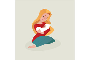 mother and baby