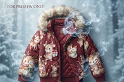 Cute Deer Christmas PNG Bundle, a Decorative Illustration by Arslan (Thumbnail 4 of 8)