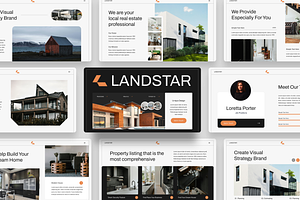 Real Estate Powerpoint, a Presentation Template by YossyOneStd
