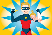 Super Hero Scenes, an Illustration by Kakigori Studio (Thumbnail 3 of 4)