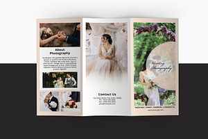 Photography Trifold Brochure, a Brochure Template by Template Shop