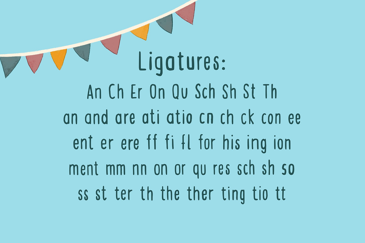 LAFOLOs Lanky Font, a Sans Serif Font by LAFOLO (Photo 4 of 6)