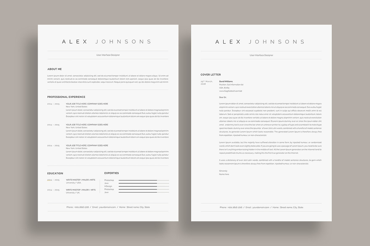Word Resume, a Resume Template by paulresume (Photo 3 of 4)