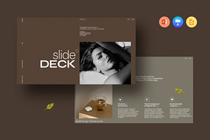 Slide Deck Presentation Template, a Presentation Template by Slide_Genius1