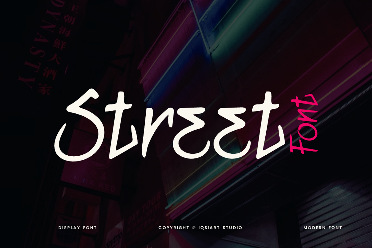 Breflion - Street Display Font, a Sans Serif Font by Iqsiart Studio (Photo 2 of 7)
