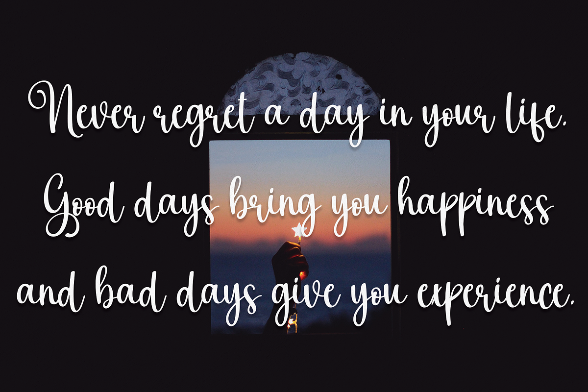 Bunny | Script Font, a Script Font by Scratchones (Photo 2 of 8)