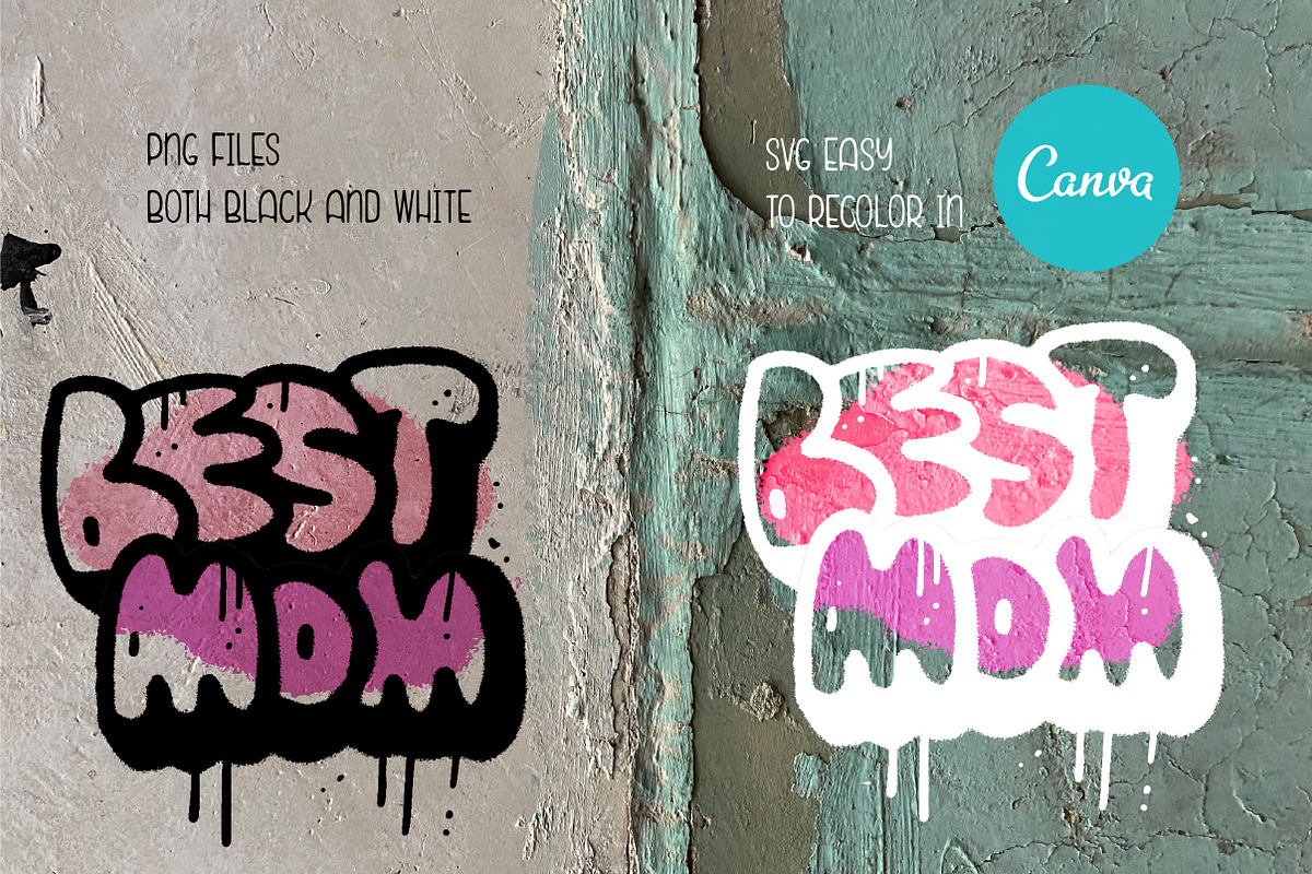 Urban graffiti lettering set, a Graphic by Lana Sham (Photo 6 of 10)