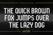 Hypestripe Sports Display Font, a Sans Serif Font by Alphabet Agency (Thumbnail 4 of 9)