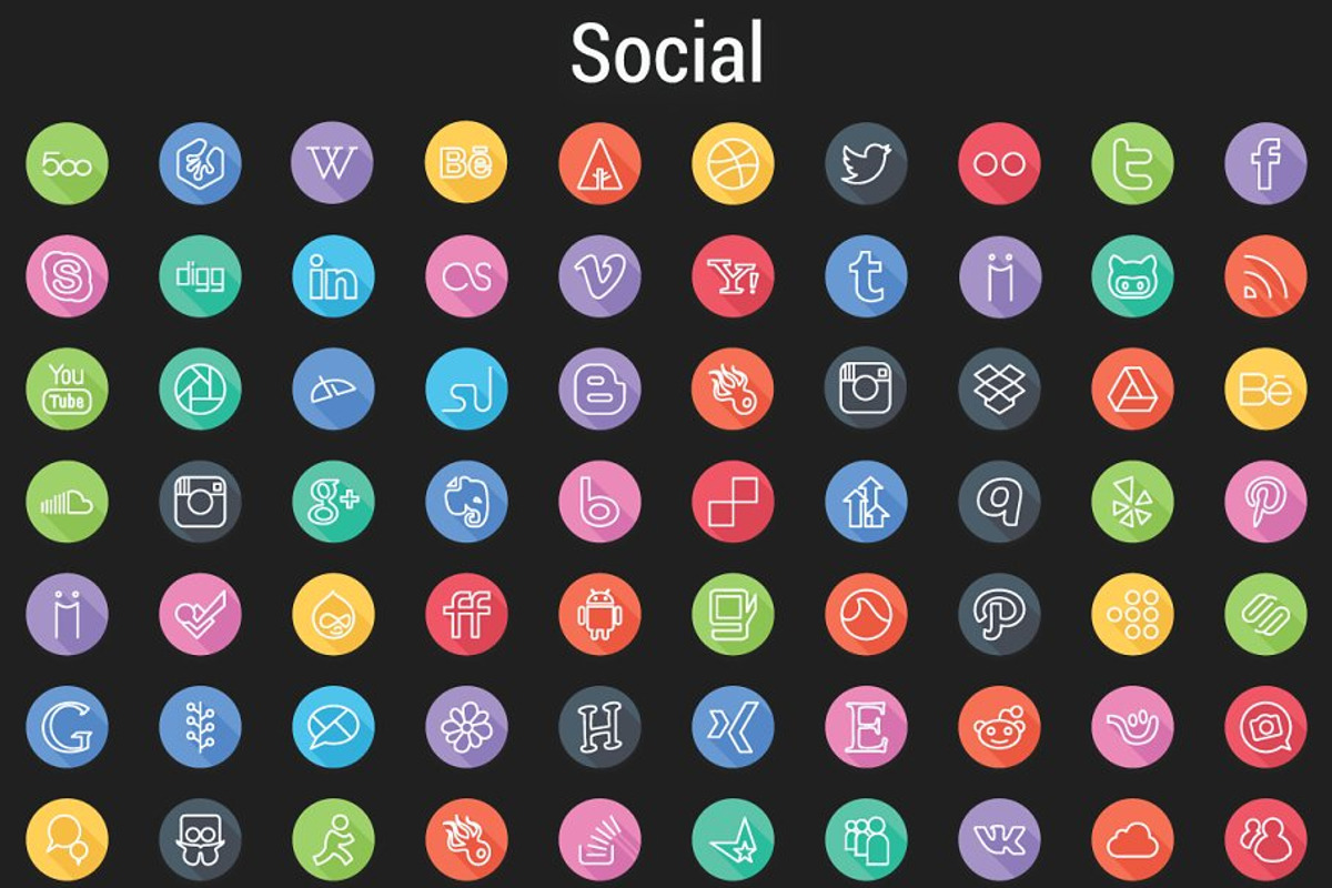 1800+ Flat Icons - Line Icons Pack, an Outline Icon by FlatLineIcons (Photo 13 of 31)