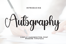 Autography | Script Font