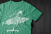 Skeleton Surfer, a Person Illustration by Vector Market (Thumbnail 5 of 6)