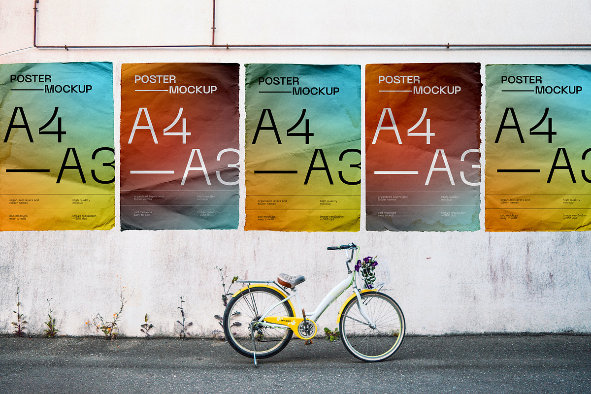 Urban Outdoor Poster Mockup, a Print Template by dpi (Photo 24 of 28)