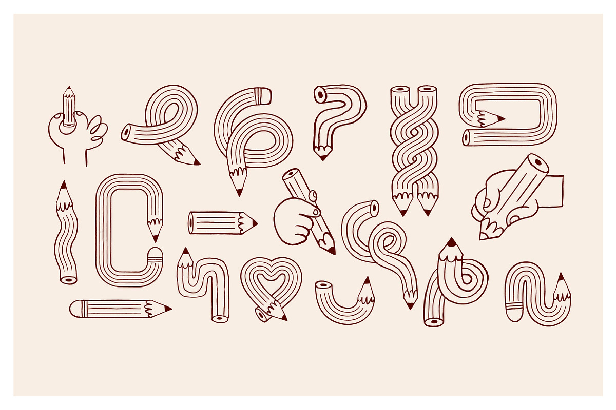 Fun Back to School Doodle Set, an Illustration by Marish (Photo 7 of 9)