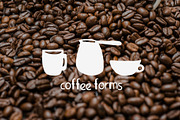 200+ COFFEE CLIPARTS, HAND DRAWN SET, a Food Illustration by JuDesign (Thumbnail 20 of 20)