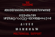 The Tiresome Bold Sans Serif Brush, a Blackletter Font by CreateBigSupply (Thumbnail 7 of 7)