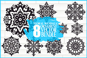 Elegant Mandala Design Set, an Illustration by Amazin_art (Thumbnail 1 of 9)