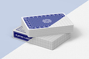 Playing Cards Mockup v.8 - 8 views, an Advertising Mockup by Illusiongraphic (Thumbnail 11 of 22)