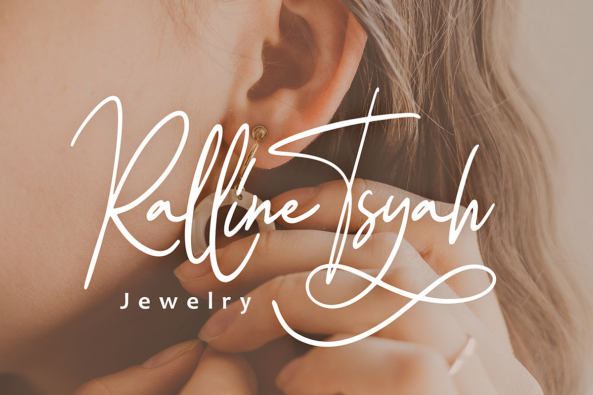 Balietan - Signature Font preview 2