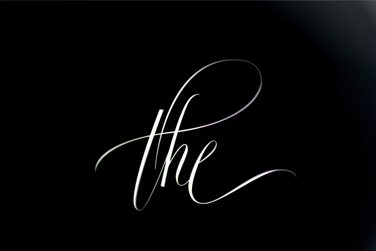Fifty pre-made elements of THE, a Symbol Font by Blessed Print (Photo 12 of 20)