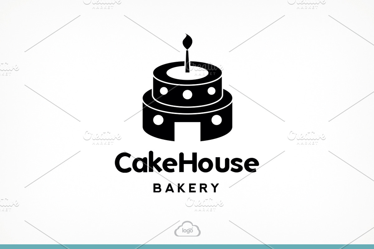 Cake House Bakery Logo Template, a Branding & Logo Template by Logo Heaven (Photo 4 of 5)