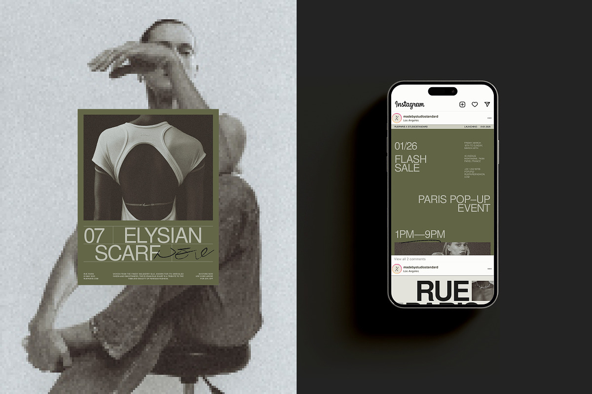 RUE | Social Media Kit, a Social Media Template by Studio Standard (Photo 10 of 12)