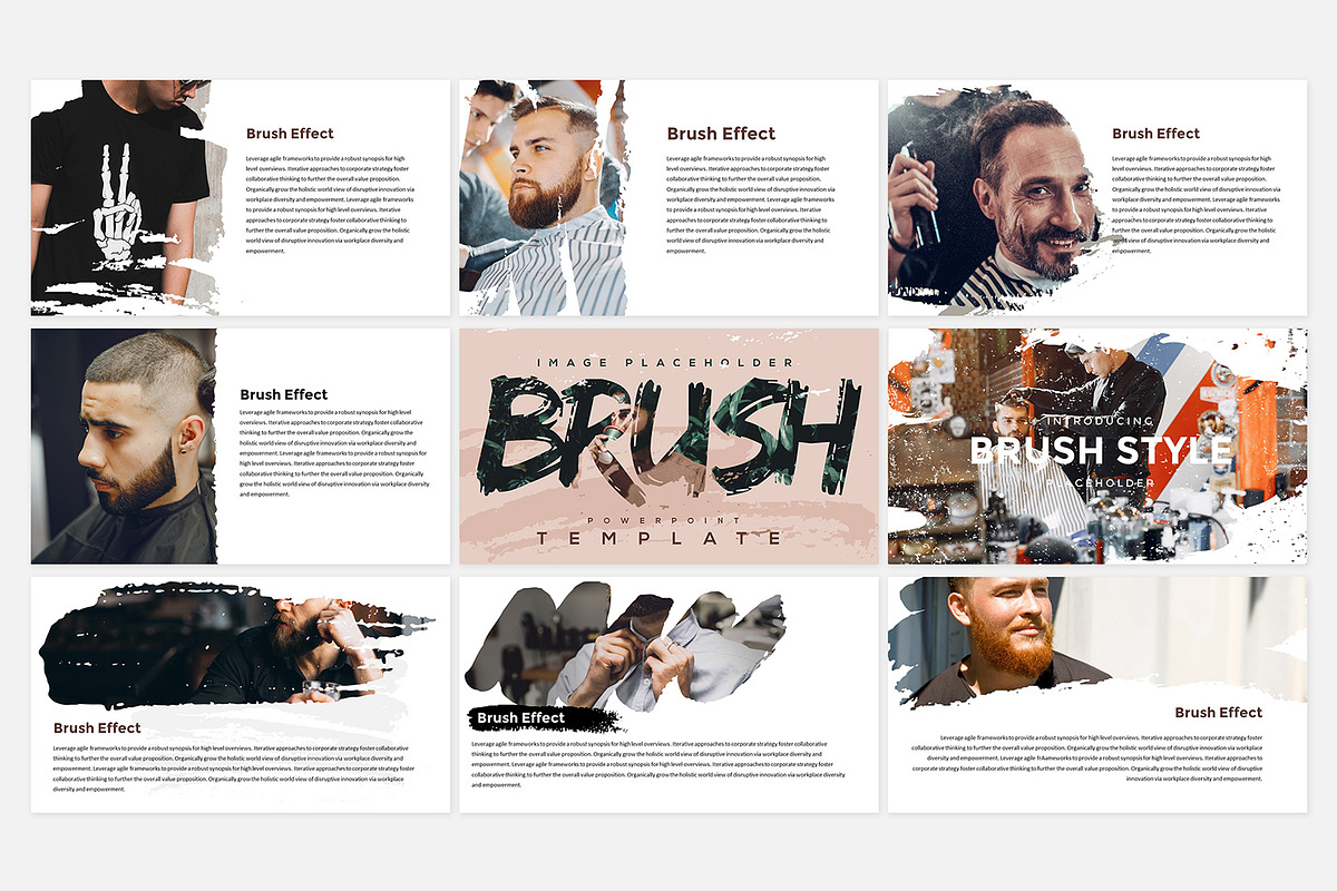 Brush Style Presentation, a Presentation Template by Fitra Noor (Photo 2 of 4)